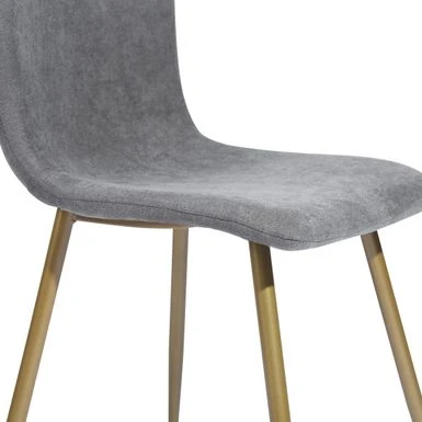 Carson Carrington Upholstered Dining Chair Golden Leg (Set Of 4) - Dark Grey 13 Carson Carrington Upholstered Dining Chair Golden Leg (Set Of 4) - Dark Grey - Image 11