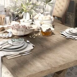 The Gray Barn Windswept Rustic 90-inch Wood Expandable Dining Table - Rustic Natural Tone -Gourmet Interiors af516edc 4e8e 4742 9a0d 493f18ff7eed