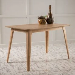 Gideon Wood Dining Table By Christopher Knight Home - Oak