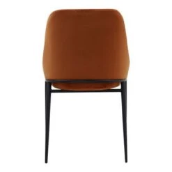 Aurelle Home Modern Upholstered Metal Frame Dining Chair - Set Of 2 - Black -Gourmet Interiors b242492c f4a8 40b9 b007 e89dad741c68