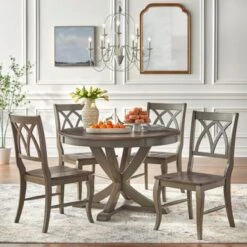 Lifestorey Montauk Solid Wood Dining Chair - Antique White/Oak - Set Of 2 21 Lifestorey Montauk Solid Wood Dining Chair - Antique White/Oak - Set Of 2 -Gourmet Interiors b24f72ed 584e 452b bddc b3cce729d715