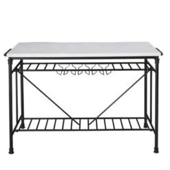 Callao Marble Tall Kitchen Island By Greyson Living - Black 12 Callao Marble Tall Kitchen Island By Greyson Living - Black -Gourmet Interiors b58ae51c 28aa 43d1 86b9 214b09961324