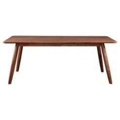 Kirkwood American Walnut Mid Century 77-inch Dining Table - Walnut -Gourmet Interiors b871a539 5353 4b7f 9562 89cea3ccec5c
