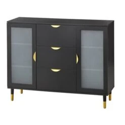 Simple Living Kragen Sideboard - Black -Gourmet Interiors bc5aba35 369c 4b01 9e1b 02976194c2be