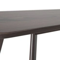 Wesley Mid-Century Modern Rectangular Dining Table 60" - Walnut -Gourmet Interiors bd19f57b 900d 4e4a ad17 77cd7e38ed85