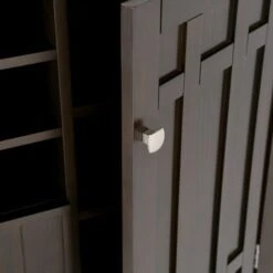 WYNDENHALL Freemont SOLID WOOD 54 Inch Wide Transitional Sideboard Buffet And Wine Rack - 54 W X 17 D X 36 H - Tobacco Brown -Gourmet Interiors bd6f76b7 7ddd 4b52 a5cf a94825e2e803