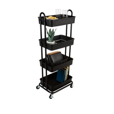Organize It All Rolling Multifunctional Storage Cart - 3 Tier 9 Organize It All Rolling Multifunctional Storage Cart - 3 Tier - Image 7