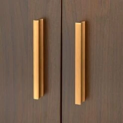 Simple Living Adela Mid-Century Sideboard - Walnut -Gourmet Interiors be525691 d8e6 4818 bef9 98130da2ab80