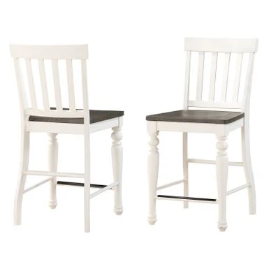 Jillian Farmhouse Counter Height Dining Set By Greyson Living - 7-Piece Set With 1 Table And 6 Chairs 7 Jillian Farmhouse Counter Height Dining Set By Greyson Living - 7-Piece Set With 1 Table And 6 Chairs - Image 5