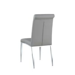 Somette Contemporary Upholstered Cantilever Side Chair, Set Of 4 - Grey 21 Somette Contemporary Upholstered Cantilever Side Chair, Set Of 4 - Grey -Gourmet Interiors c0677308 11e3 43f3 bf94 21ce3c1e9286