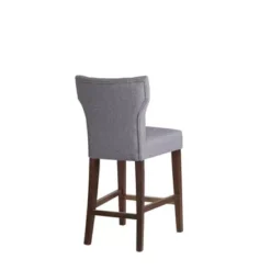 Nova Grey Tufted Back Counter Stool -Gourmet Interiors c1c55bed 5738 4653 b6fb d9ca79f09180