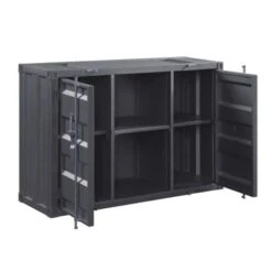 ACME Cargo Server In Gunmetal - Gunmetal -Gourmet Interiors c21d2d85 c852 42da bedf 1ed13fd7c3b4