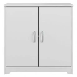 Cabot Small Entryway Cabinet With Doors By Bush Furniture - Heather Gray -Gourmet Interiors c25c443d 685a 4e35 8e9a 6dc6eb2bec1a
