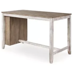 Skempton Rectangular Counter Table W/Storage -Gourmet Interiors c3733750 8a7d 4738 93d4 0ca583953db2