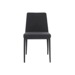 Avenue Mid-century Modern Upholstered Side Chair - Contract Grade - Dark Grey -Gourmet Interiors c382de4f 0d1b 4c03 84d2 5dd13fd8f114