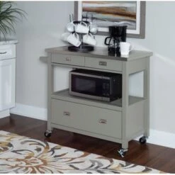 Schley Kitchen Cart Grey 25 Schley Kitchen Cart Grey -Gourmet Interiors c456ba86 cb51 4a19 aa7e fbf729288592