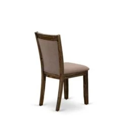 East West Furniture Dining Room Table Set - Dining Chairs And 1 Modern Dining Table (Pieces Option) - V796MZ748-5 -Gourmet Interiors c46837b2 8d16 4873 8a35 a36726800ef1