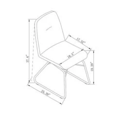 Somette Amy White Curved Back Side Chair, Set Of 2 - Set Of 2 - Set Of 2 - Set Of 2 - White - Dining Height 11 Somette Amy White Curved Back Side Chair, Set Of 2 - Set Of 2 - Set Of 2 - Set Of 2 - White - Dining Height -Gourmet Interiors c4a5179d aa99 4729 85c2 7fe2568ce927