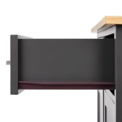 Tristan Kitchen Island/Cart - Gray -Gourmet Interiors c51208d8 4ae5 48b2 8e89 c28a663b589b