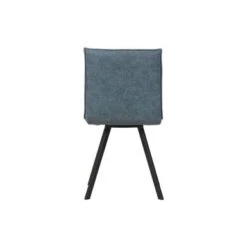 LeisureMod Wesley Modern Leather Dining Chair With Metal Legs Set Of 2 - Light Brown -Gourmet Interiors c5ae698e 98ac 4398 b1d0 57b4688972ea