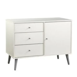 Carson Carrington Horsens 3-Drawer Mid-Century Modern Buffet/Sideboard - Walnut -Gourmet Interiors c5d79045 cef7 444b ac8e 13f34a69bc80