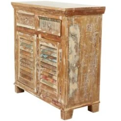 Brown Wood Rustic Cabinet - Brown - 2 Doors & Drawers -Gourmet Interiors c7052c7d ce46 4d72 a209 8ed1346e0b18