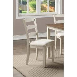 West Lake 66" 7-pc. Dining Table Set - Antique Natural Top -Gourmet Interiors c8165025 6500 4f23 9147 d0c4b0a40fea