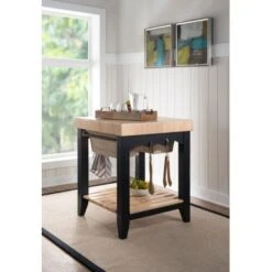 Lincoln Kitchen Island Black -Gourmet Interiors c878799e ec4e 4eb7 985b a9539cfbdfe3