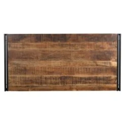 Handmade Timbergirl Reclaimed Wood And Metal Dining Table (India) - 60 Reclaimed Mango Wood Dining Table -Gourmet Interiors c8fcd920 11f8 41cd 8fa8 9afc09494662