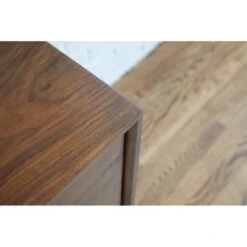 Rye Studio Santos 42 X 32 Mid-Century Modern Walnut 2 Section Sideboard - Walnut -Gourmet Interiors c93800e1 c4e8 45b8 a1de 1b943603ef9c