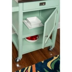 Schley Apartment Cart Green -Gourmet Interiors c94d0243 a1b9 4195 a8c5 82f801b268cb