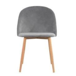 Porthos Home Jailyn Armless Metal And Velvet Dining Room Chair - Blue -Gourmet Interiors c996e843 82bd 4478 bd95 506fe3fdd167