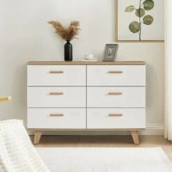 Solid Wood Drawer Storge Cabinet/Chest Of Drawers - Small -Gourmet Interiors c9b8ca35 5959 4651 b68a 262b2b320639