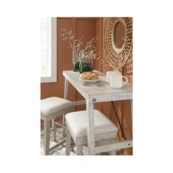 Carynhurst Counter Height Dining Table And Bar Stools (Set Of 3) -Gourmet Interiors cb07ea78 54d0 4885 a3ae 7488203a3cca