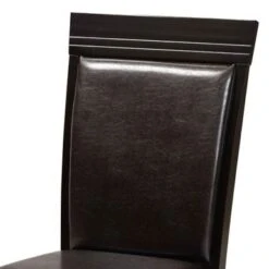 Baxton Studio Irma Modern And Contemporary 5-Piece Dining Set - Brown -Gourmet Interiors cc23ba4d b6c6 4aab ae50 686b84ff8bf4