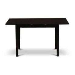 Dining Set- Butterfly Leaf Rectangular Table- Wooden Chairs With Wooden Seat And Slatted Chair Back (Color & Pieces Options) - NFDL3-MAH-W -Gourmet Interiors cc2ec214 6d22 487f a1cf de309556cbd3