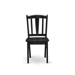 Dining Set- Butterfly Leaf Rectangular Table- Wooden Chairs With Wooden Seat And Slatted Chair Back (Color & Pieces Options) - NFDL3-MAH-W -Gourmet Interiors cca0a08e e00d 4faa 9221 c2dcc9acd5c6