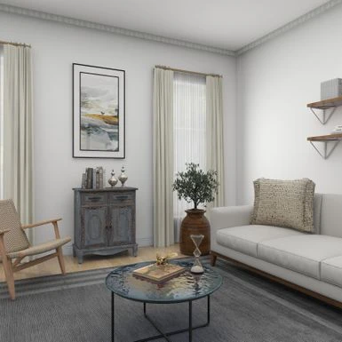 Gray Wood Intricately Carved Vintage Cabinet - Grey - Dresser 20 Gray Wood Intricately Carved Vintage Cabinet - Grey - Dresser - Image 18