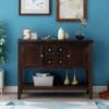 Moda Cambridge Series Buffet Sideboard Console Table - Espresso -Gourmet Interiors cd425142 3b6d 4dfd a40d 22029c9f370a