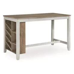 Skempton Rectangular Counter Table W/Storage -Gourmet Interiors cd6c1652 0a80 4717 8477 2b62c5aa4406