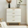Solid Wood Drawer Storge Cabinet/Chest Of Drawers - Small -Gourmet Interiors cdbe7c5b 9aca 41cb 9a80 47fac5a47772