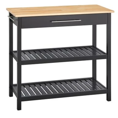 Simple Living Roberta Kitchen Island - Midnight Blue 11 Simple Living Roberta Kitchen Island - Midnight Blue - Image 9