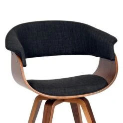 Carson Carrington Vamdrup Modern Dining Chair - Blue And Walnut 11 Carson Carrington Vamdrup Modern Dining Chair - Blue And Walnut -Gourmet Interiors ce0108b3 1615 47df 84fb 4c062582c68a