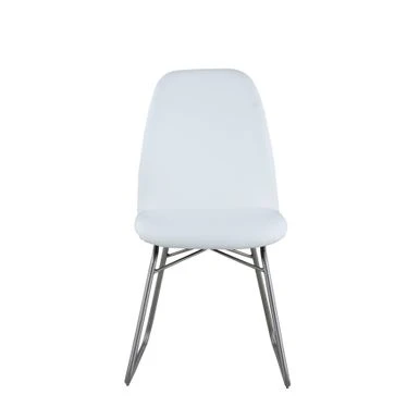 Somette Amy White Curved Back Side Chair, Set Of 2 - Set Of 2 - Set Of 2 - Set Of 2 - White - Dining Height 5 Somette Amy White Curved Back Side Chair, Set Of 2 - Set Of 2 - Set Of 2 - Set Of 2 - White - Dining Height - Image 3