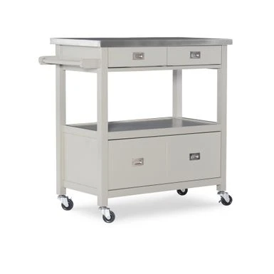 Schley Kitchen Cart Grey 18 Schley Kitchen Cart Grey - Image 16