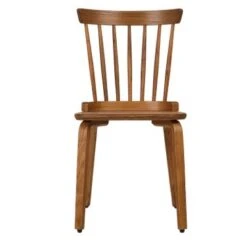 Black Solid Wood Slat Back Windsor Dining Chairs, Set Of 2/4 - 34.06" H X 16.54"W X 16.93"D - Set Of 2 - Blue -Gourmet Interiors d2786ebf 2b50 43e2 b2a8 f4488822fe15