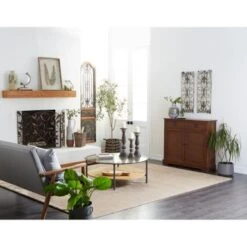 MDF Farmhouse Cabinet 35 X 40 X 12 - Cream -Gourmet Interiors d28eb164 4f72 4cae 83f7 c13f2d3792a6