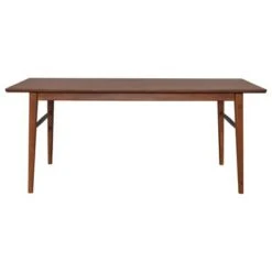Rye Studio Buralda Walnut Rectangle Dining Table - Walnut -Gourmet Interiors d3a338ca d539 4c05 9045 845fc5ad6dfe