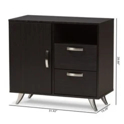 Carson Carrington Ystad Dark Brown Sideboard - Brown -Gourmet Interiors d50543a5 8999 4fe8 8623 def32efc308b