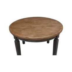 44 X 44 In. Round Top Dining Table - N/A - Hickory/Shell -Gourmet Interiors d7580c5f d795 4bca 8dc6 073ea2818d20